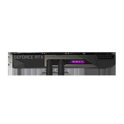 GDDR6X 기가바이트 그래픽스는 워터포스 아오루스 지포스 르트스 3080 Ti 엑스트레메를 빗질합니다 12g 912 GB/S