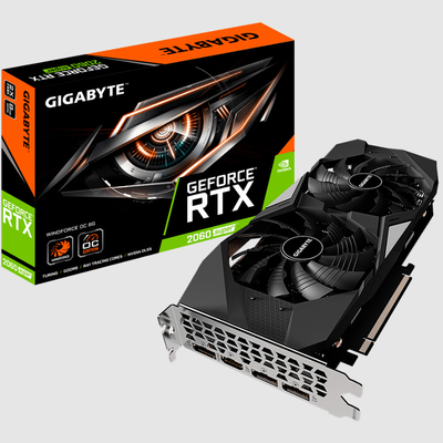 2176 지포스 르트스 2060년 최고 기가바이트 그래픽 카드 최고 8gb 448 GB/S 14000 마하즈