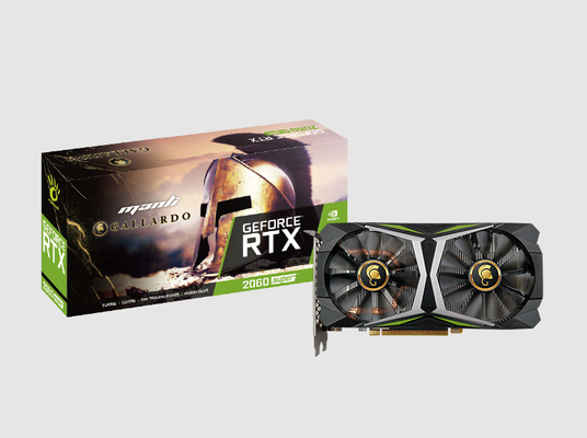 그래픽 카드  M2435 N537을 채굴하는 1470/1695MHz MANLI 지포스 RTX 2060년
