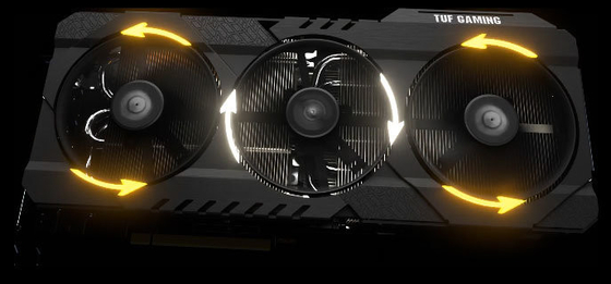 7680x4320 아서스 그래픽 카드 아서스 지포스 르트스 3080 Ti 319*140*70MM