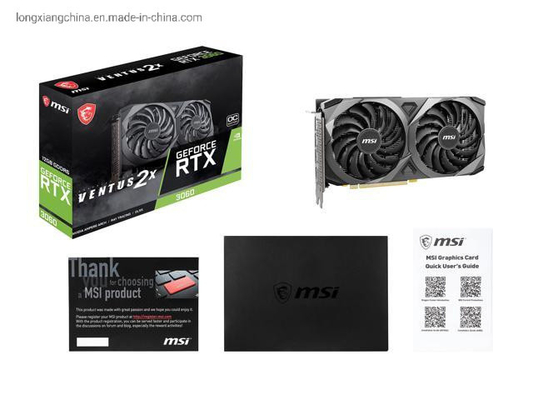 MSI 비 라이하르 르트스 3060 티 8g Gddr6 그래픽 카드 319x140x70MM