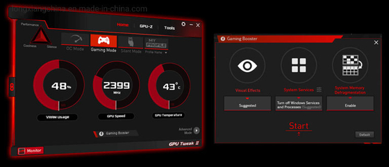 팬 열흡수원 DDR3 에프가 지포스 르트스 3080 Ftw3 극단적 게임 10gb Gddr6x