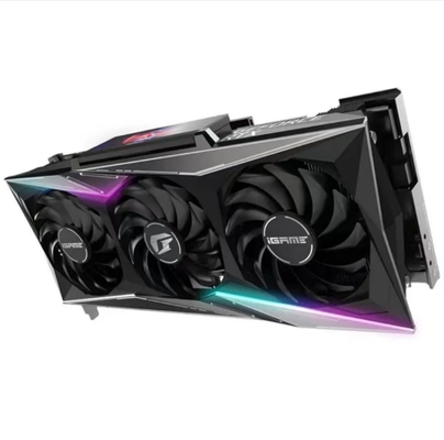 열세개의 냉각 Fan DP RTX 3070 Ti 화려한 그래픽 카드 OC 8G 256 비트